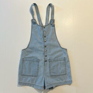 Forever 21 Denim Shorts Romper size 26